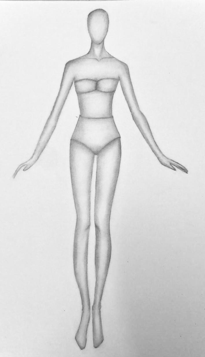رسم وتظليل الجسم البشري “سمر الحربي”